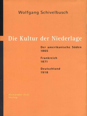cover image of Die Kultur der Niederlage